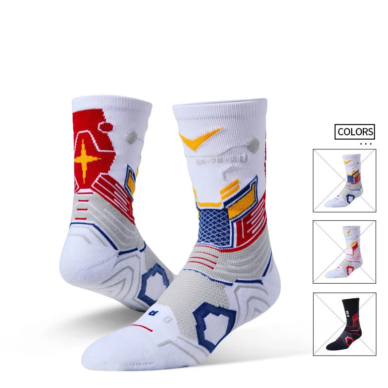 Professional Basketball  Socks Elite Basketball Sports Socks Protective Wicking  Men Outdoor Cycling Climbing Running